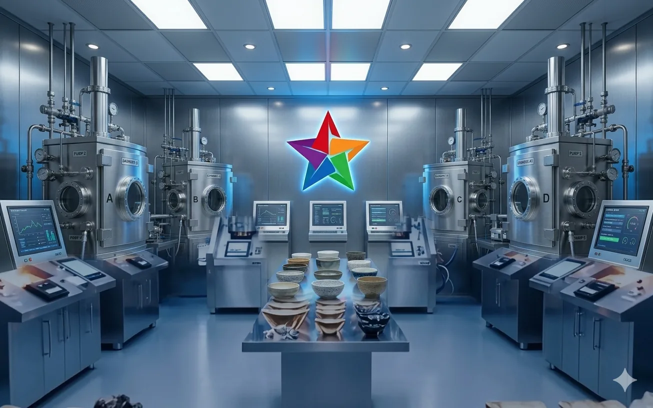 Refining laboratory and raw materials