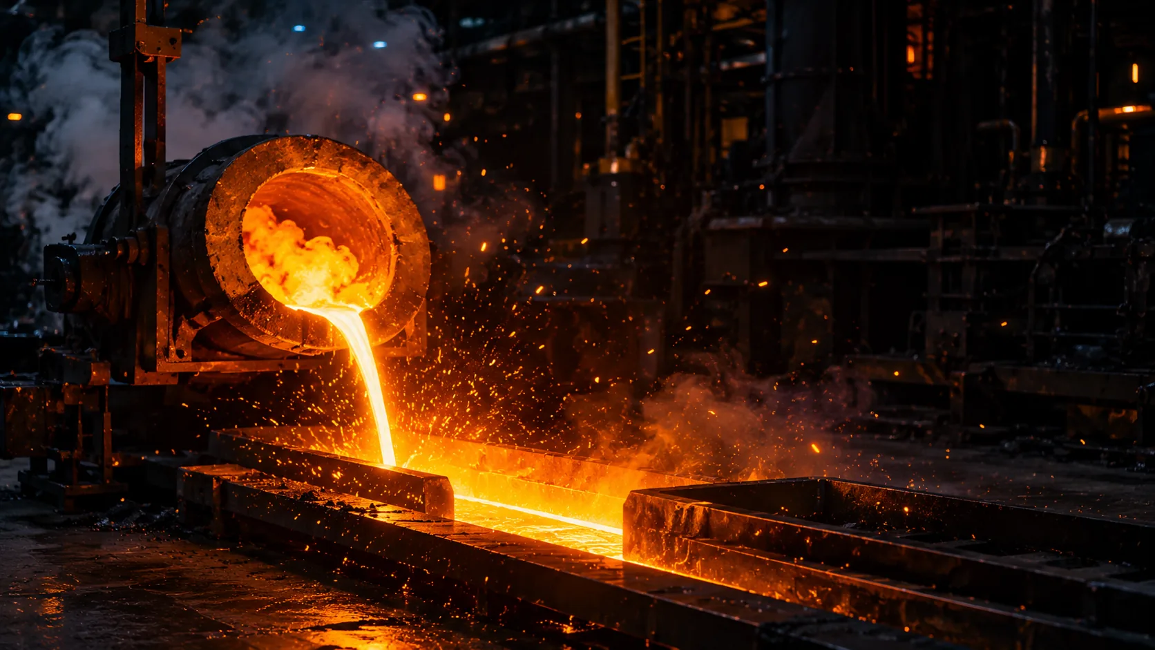 Molten metal refining process